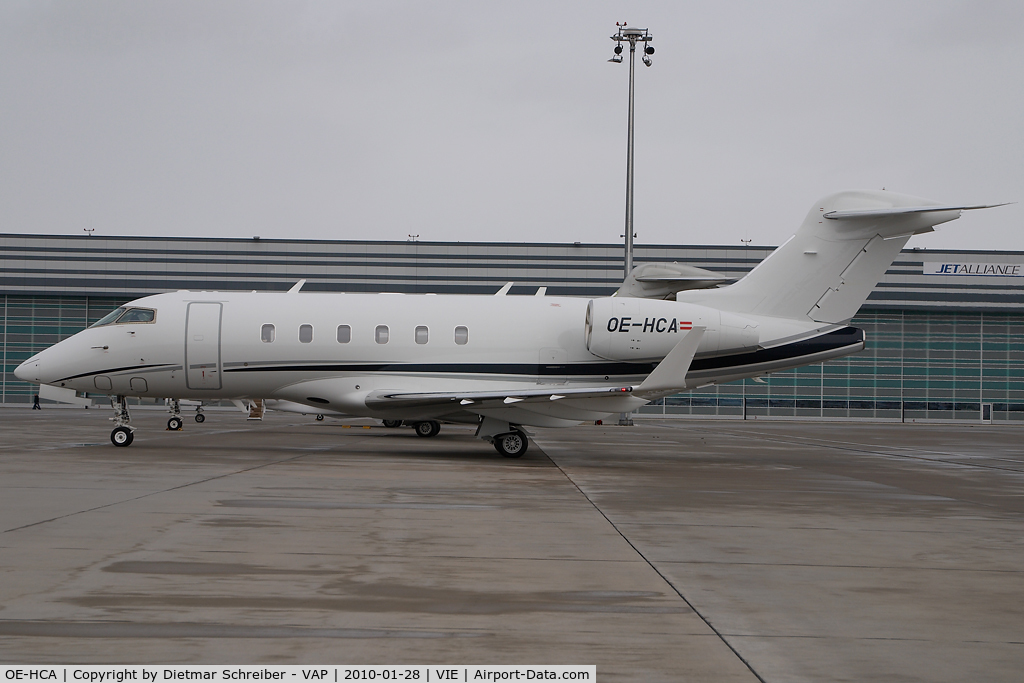 OE-HCA, 2009 Bombardier Challenger 300 (BD-100-1A10) C/N 20274, Bombardier BD100 Challenger 300