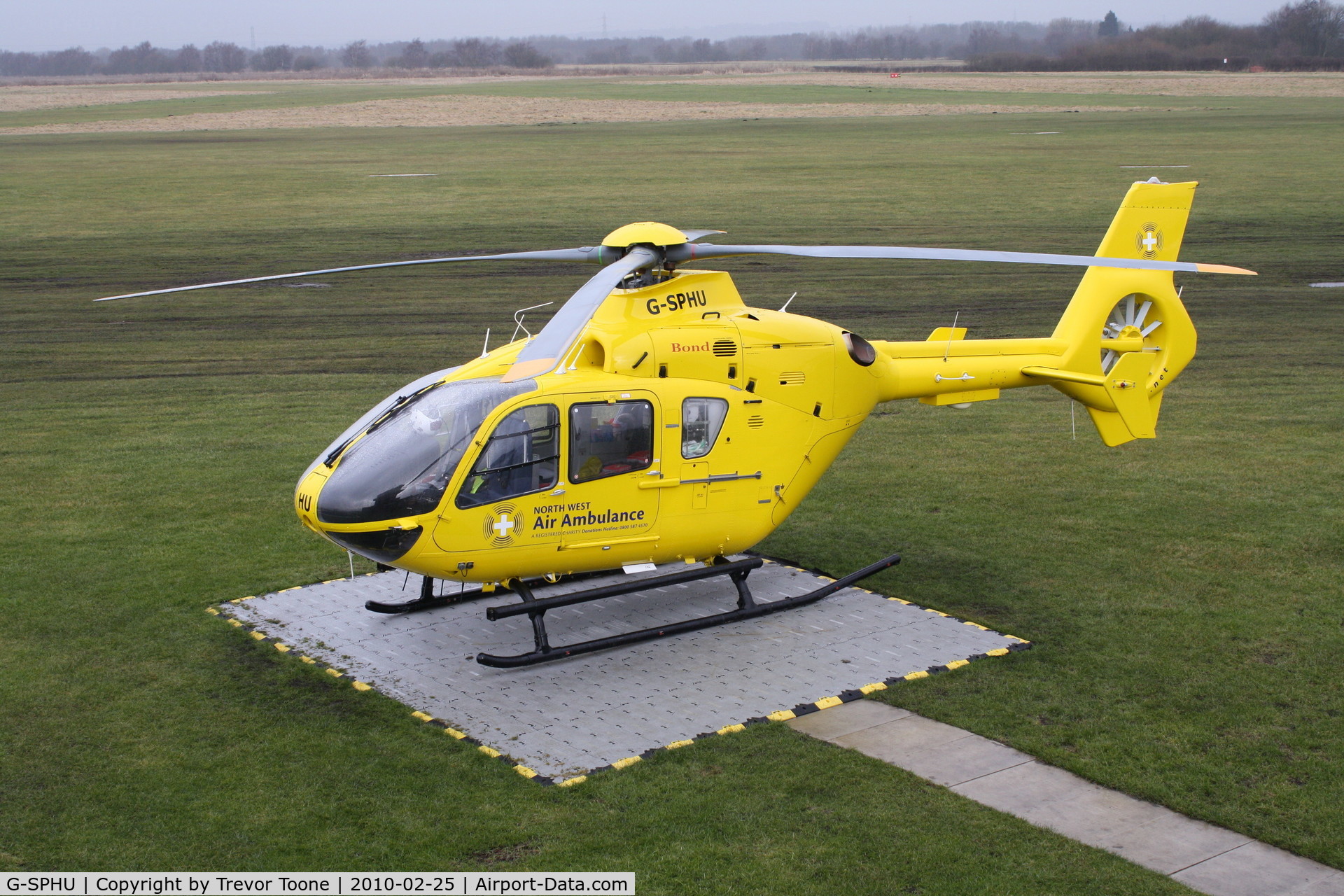 G-SPHU, 2002 Eurocopter EC-135T-2 C/N 0245, Eurocopter EC135 c/n 0245 Taken at Barton Airfield