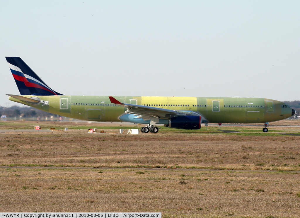 F-WWYR, 2010 Airbus A330-343 C/N 1103, C/n 1103 - For Aeroflot...