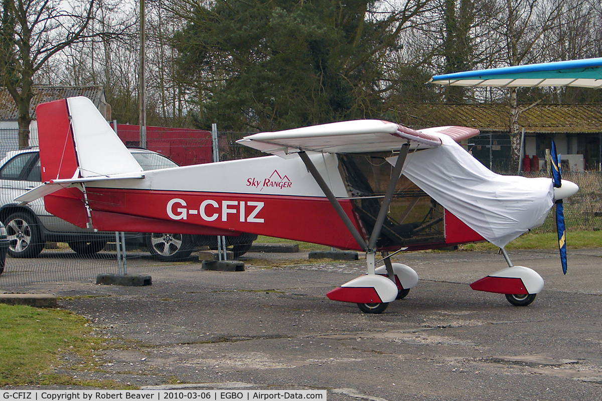 G-CFIZ, 2007 Best Off Skyranger 912(2) C/N BMAA/HB/530, Skyranger 912(2)