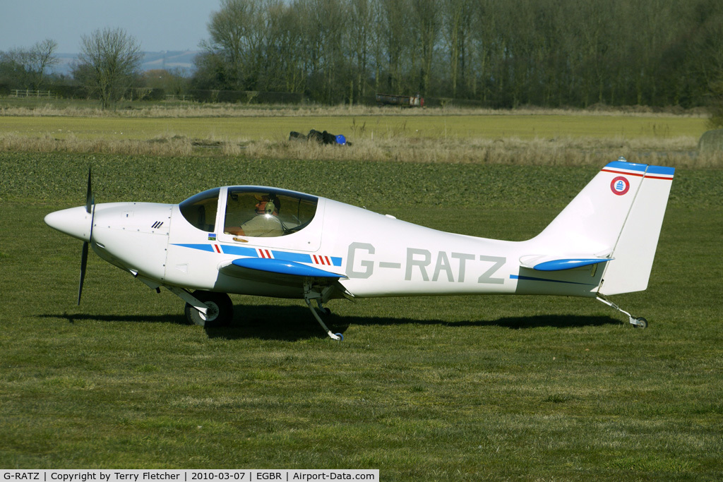 G-RATZ, 1997 Europa Monowheel C/N PFA 247-12582, One of the many aircraft at Breighton on a fine Spring morning