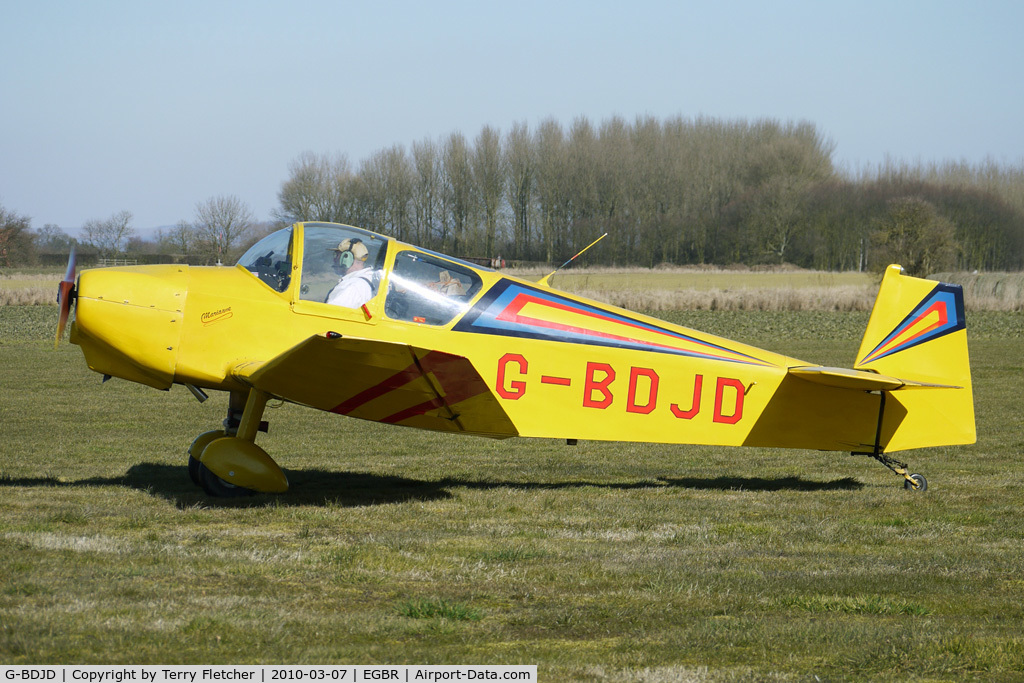 G-BDJD, 1977 Jodel D-112 C/N PFA 910, Jodel D112 - One of the many aircraft at Breighton on a fine Spring morning