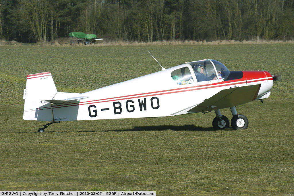 G-BGWO, 1955 Jodel D-112 C/N 227, Jodel D112 - One of the many aircraft at Breighton on a fine Spring morning