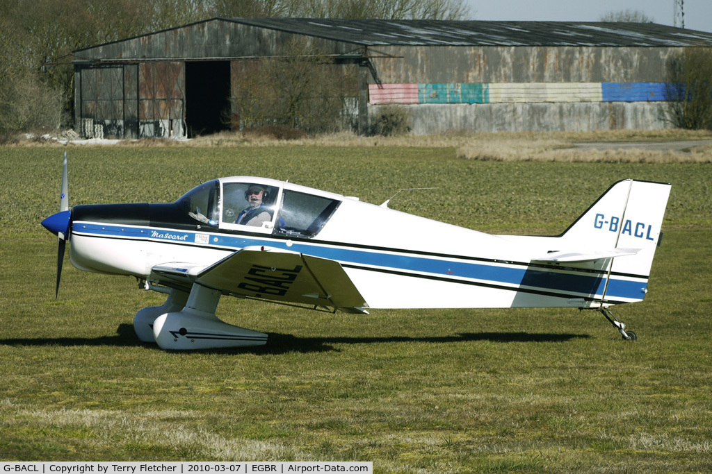 G-BACL, 1963 SAN Jodel D-150 Mascaret C/N 31, Jodel D150 - One of the many aircraft at Breighton on a fine Spring morning