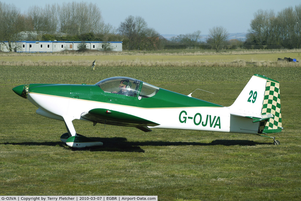 G-OJVA, 1998 Vans RV-6 C/N PFA 181-12292, Vans RV-6   -   One of the many aircraft at Breighton on a fine Spring morning