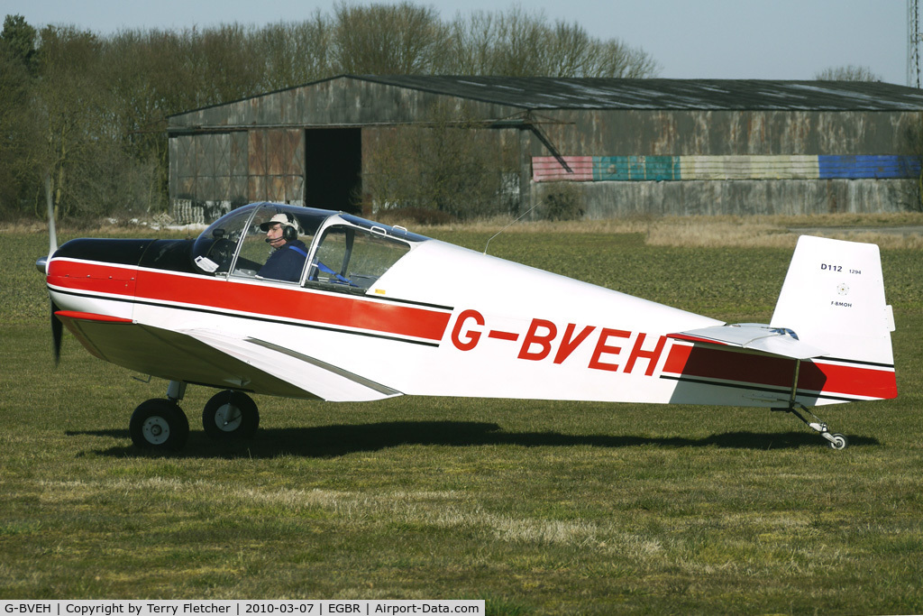 G-BVEH, 1964 Jodel D-112 C/N 1294, Jodel D112 - One of the many aircraft at Breighton on a fine Spring morning