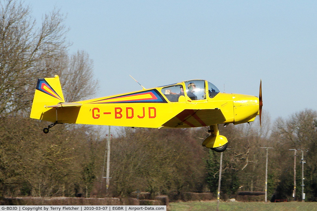 G-BDJD, 1977 Jodel D-112 C/N PFA 910, Jodel D112 - One of the many aircraft at Breighton on a fine Spring morning