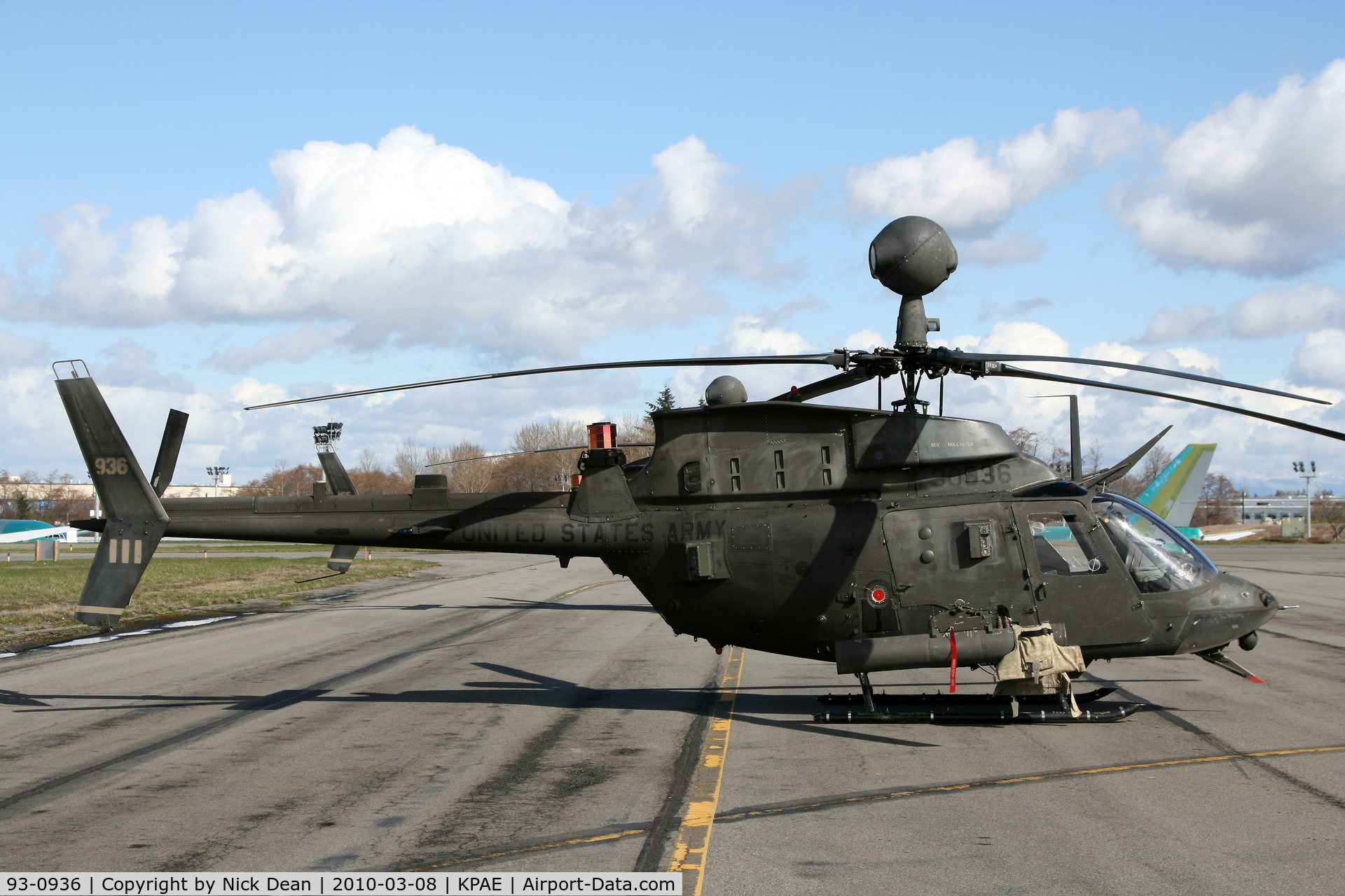 93-0936, 1993 Bell OH-58D Kiowa Warrior C/N 43322, KPAE
