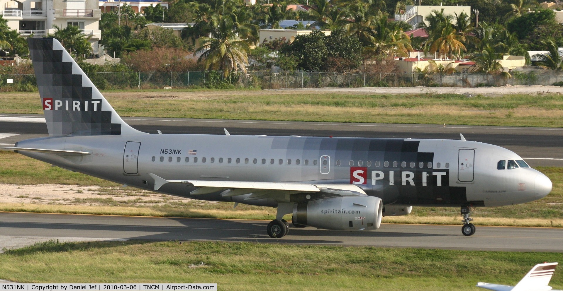 N531NK, 2007 Airbus A319-132 C/N 3026, Spirit wings N513NK taxing to the holding point alpha