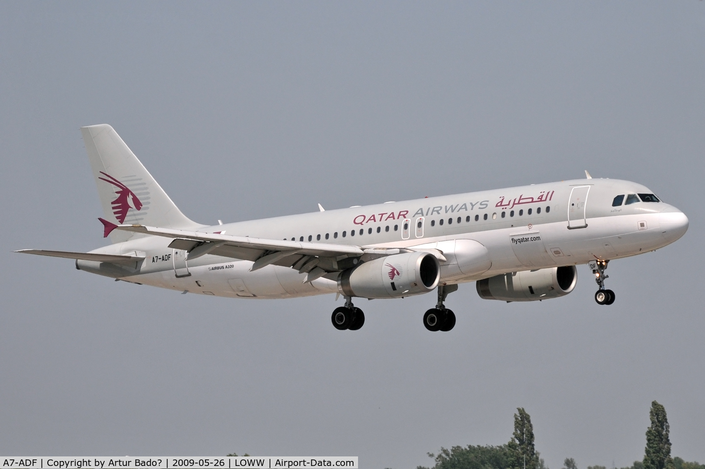 A7-ADF, 2003 Airbus A320-232 C/N 2097, Qatar Airways