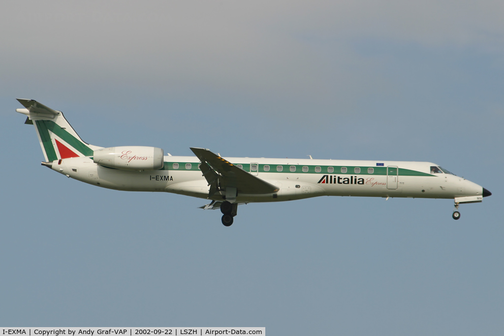 I-EXMA, 2000 Embraer ERJ-145LR (EMB-145LR) C/N 145250, Alitalia EMB145