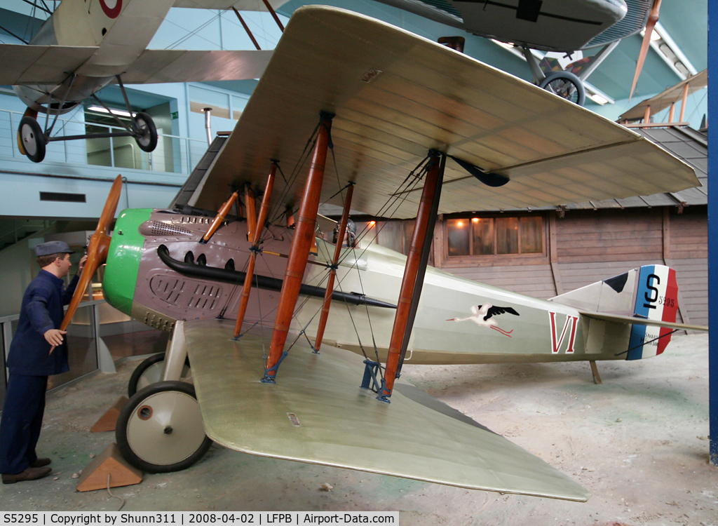 S5295, SPAD S-XIII C1 C/N 15295, SPAD XIII preserved @ Le Bourget Museum