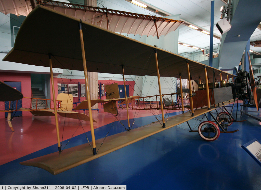 1, Paumier Biplane C/N Not found 1, Paumier Biplan preserved @ Le Bourget Museum
