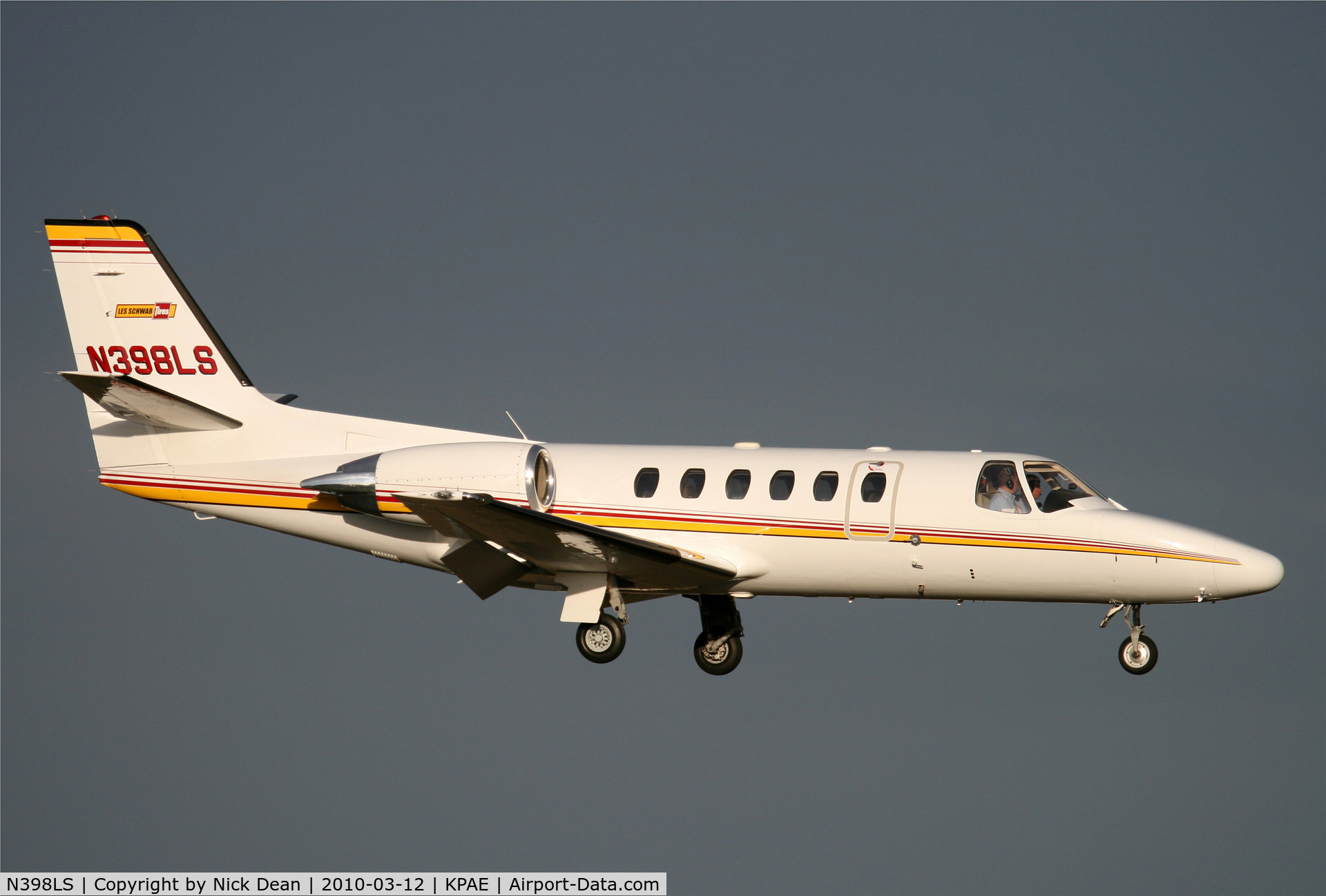 N398LS, 1998 Cessna 550 C/N 550-0853, KPAE