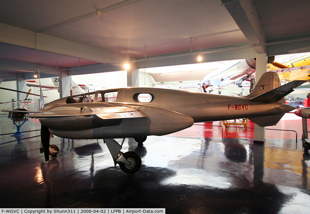 F-WGVC, 1954 Hirch MRA C.100 C/N 01, Preserved @ Le Bourget Museum