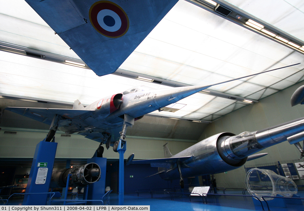 01, 1957 Dassault Mirage IIIA C/N 01, Mirage IIIA preserved @ Le Bourget Museum