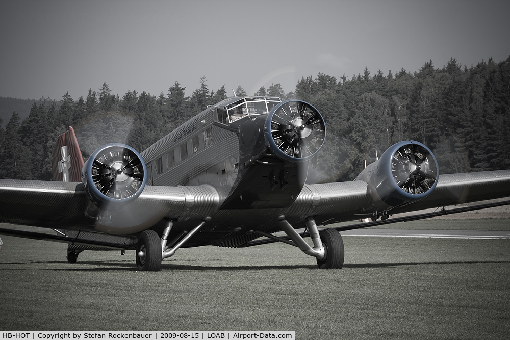HB-HOT, 1939 Junkers Ju-52/3m g4e C/N 6595, -