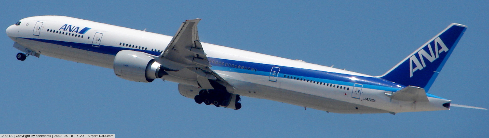 JA781A, 2007 Boeing 777-381/ER C/N 27041, ANA 777-300