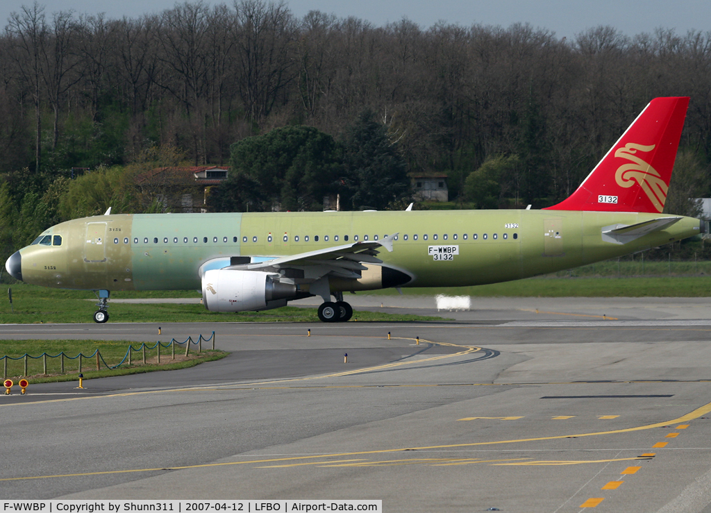 F-WWBP, 2007 Airbus A320-214 C/N 3132, C/n 3132 - For Shenzhen Airlines