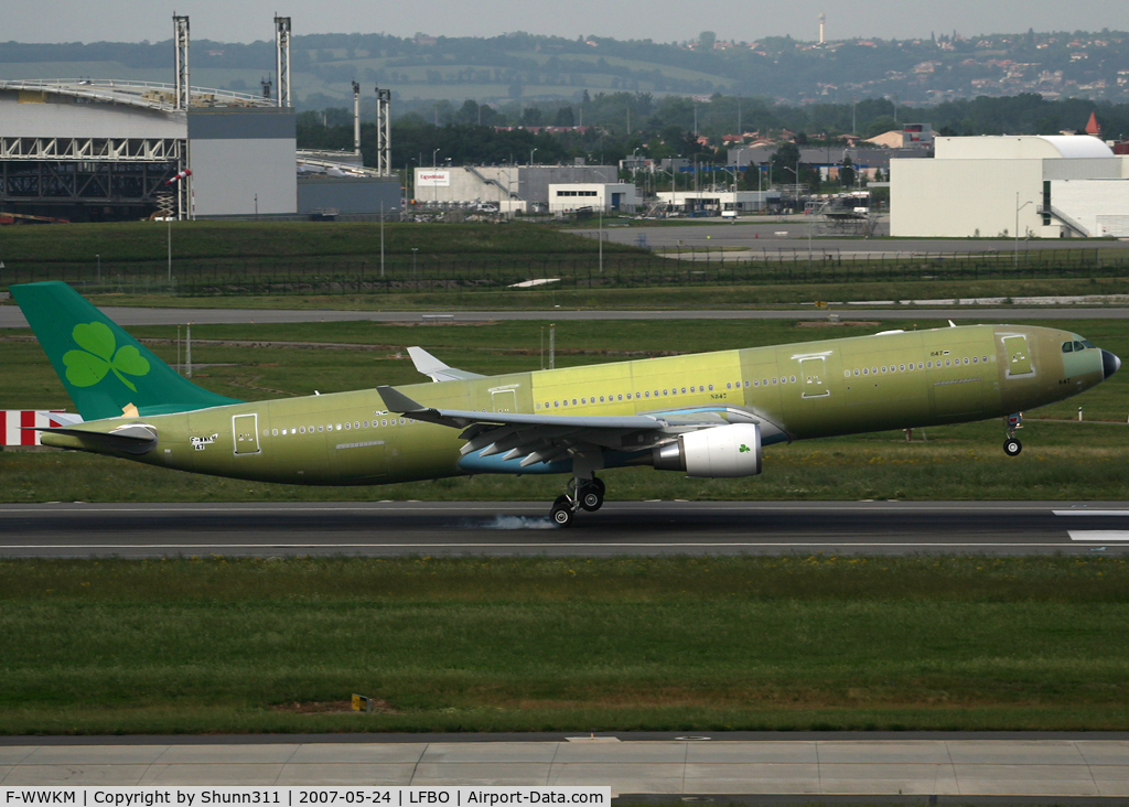 F-WWKM, 2007 Airbus A330-302 C/N 847, C/n 847 - For Aer Lingus