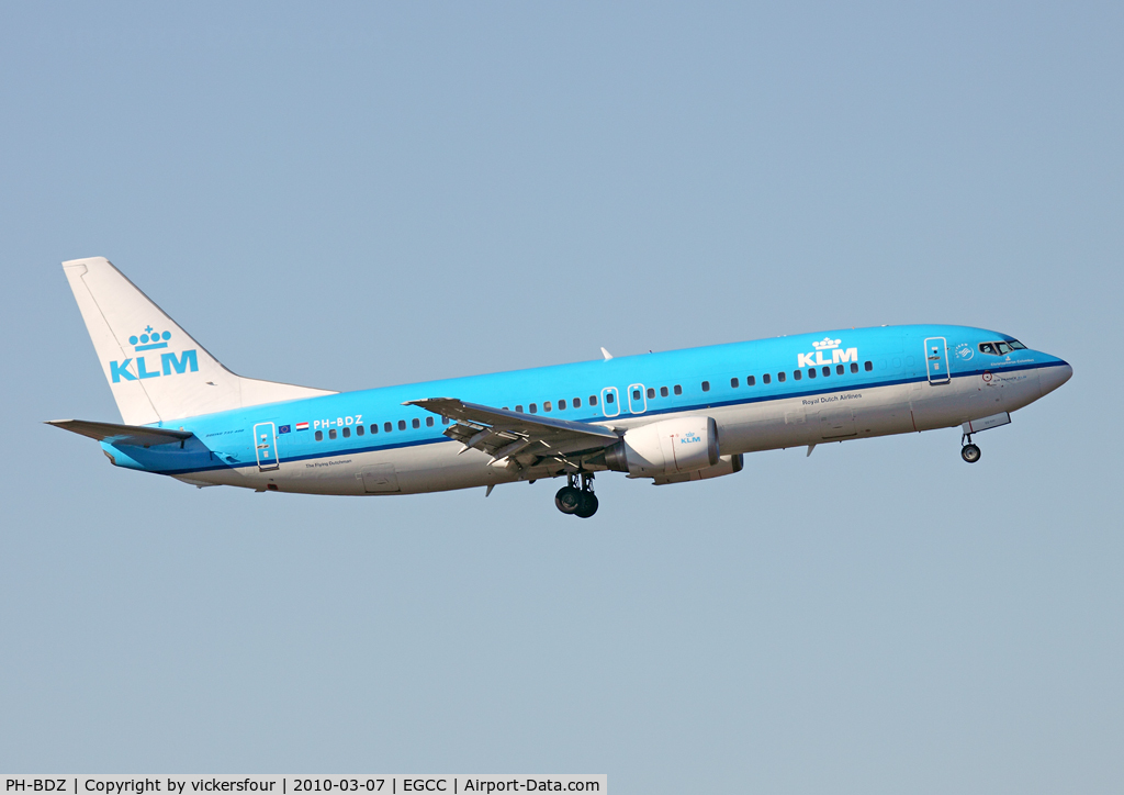 PH-BDZ, Boeing 737-406 C/N 25355, KLM