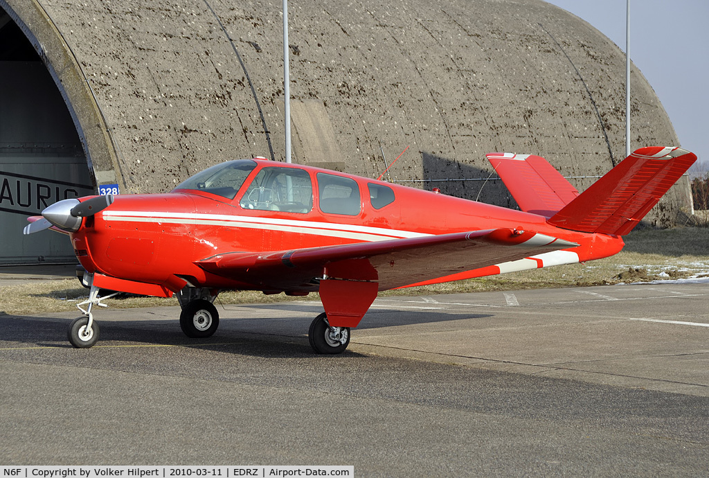 N6F, 1955 Beech F35 Bonanza C/N D-4368, Bonanza F35