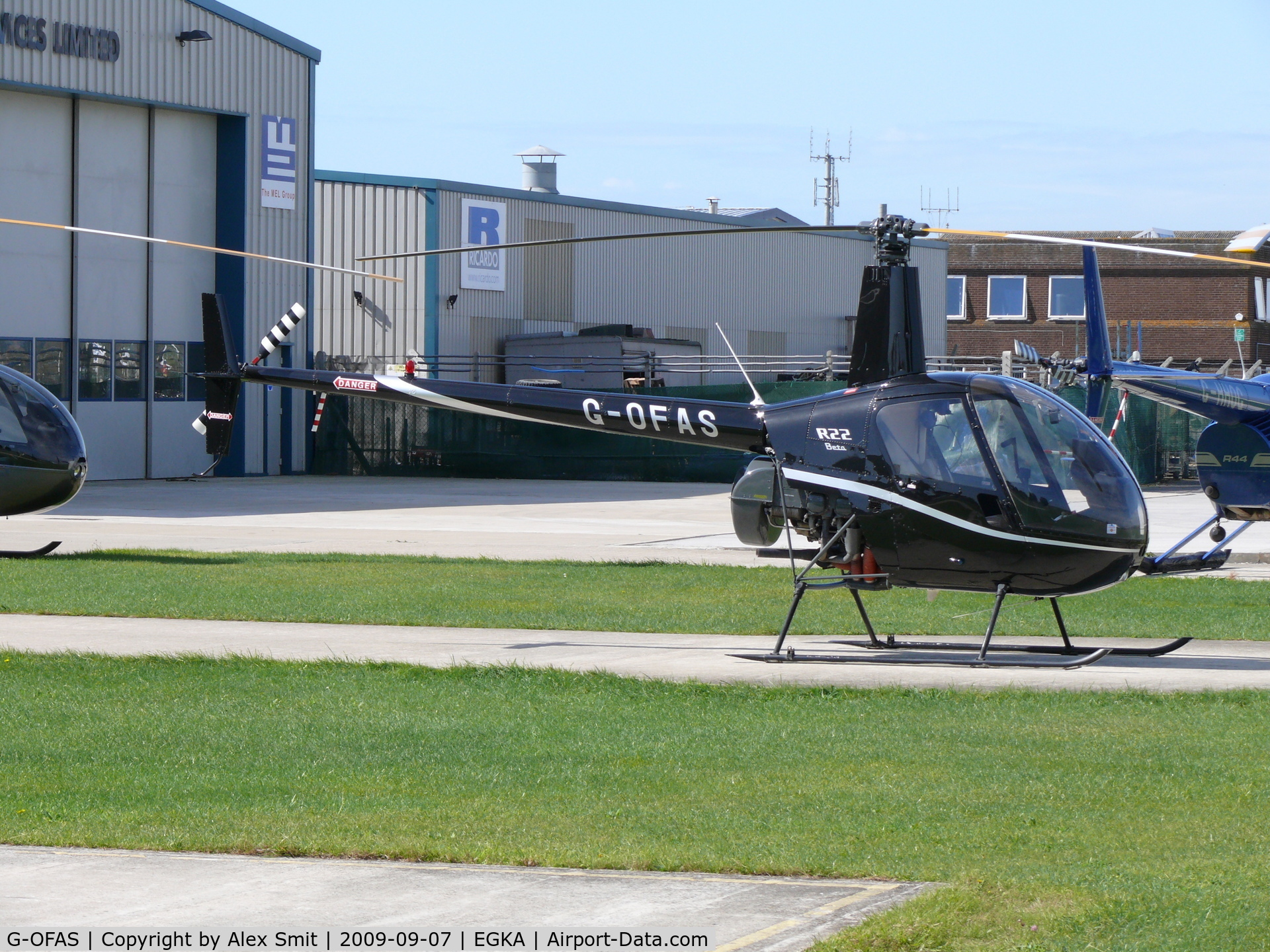 G-OFAS, 1986 Robinson R22 Beta C/N 0559, Robinson R22 Beta G-OFAS Fast Helicopters