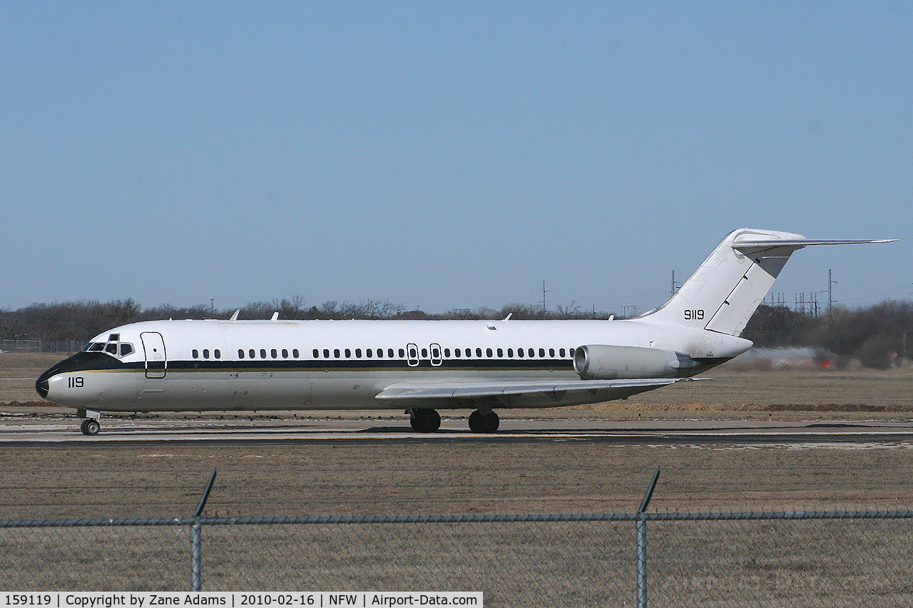 159119, 1973 McDonnell Douglas C-9B Skytrain II C/N 47578, At NAS Fort Worth (Carswell Field)