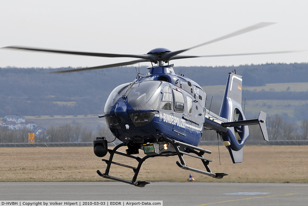D-HVBH, Eurocopter EC-135T-1 C/N 0121, German police