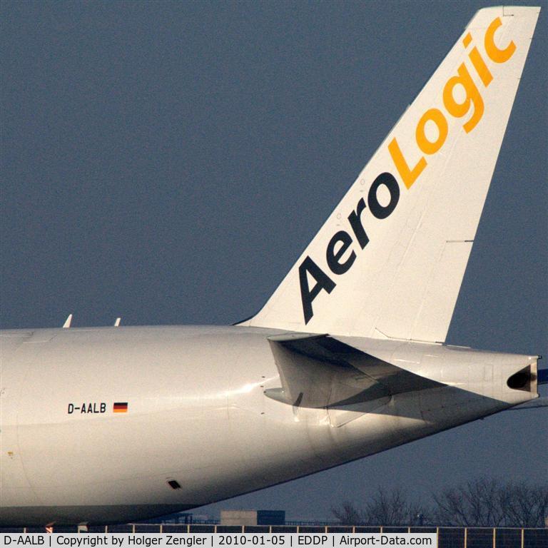 D-AALB, 2009 Boeing 777-FZN C/N 36002, Tail unit in last sunshine