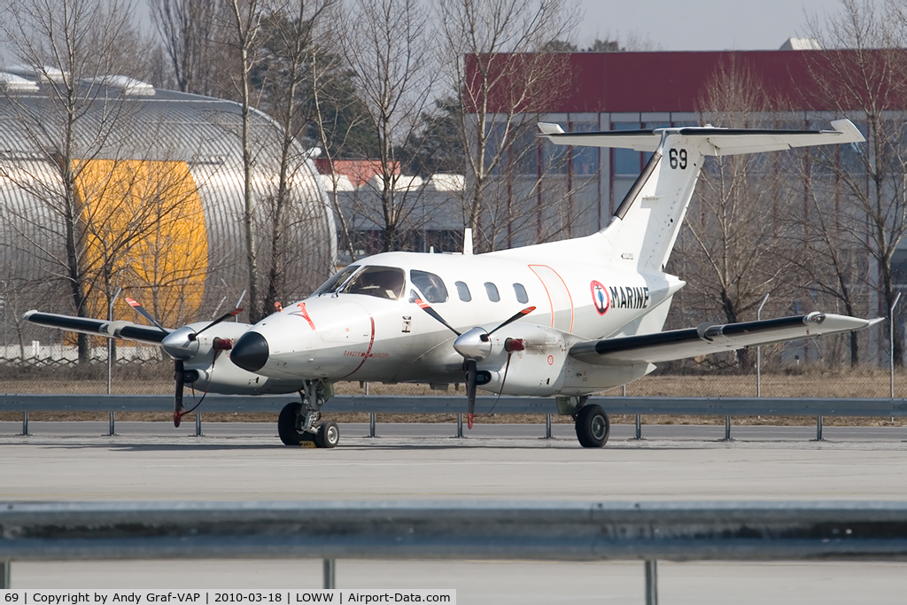 69, Embraer EMB-121AN Xingu C/N 121069, French Marine EMB121