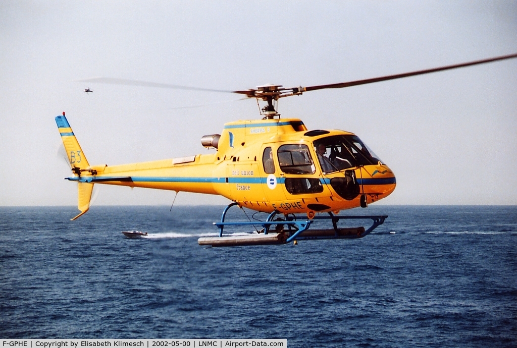 F-GPHE, Eurocopter AS-350B-3 Ecureuil Ecureuil C/N 3313, at Monaco Heliport