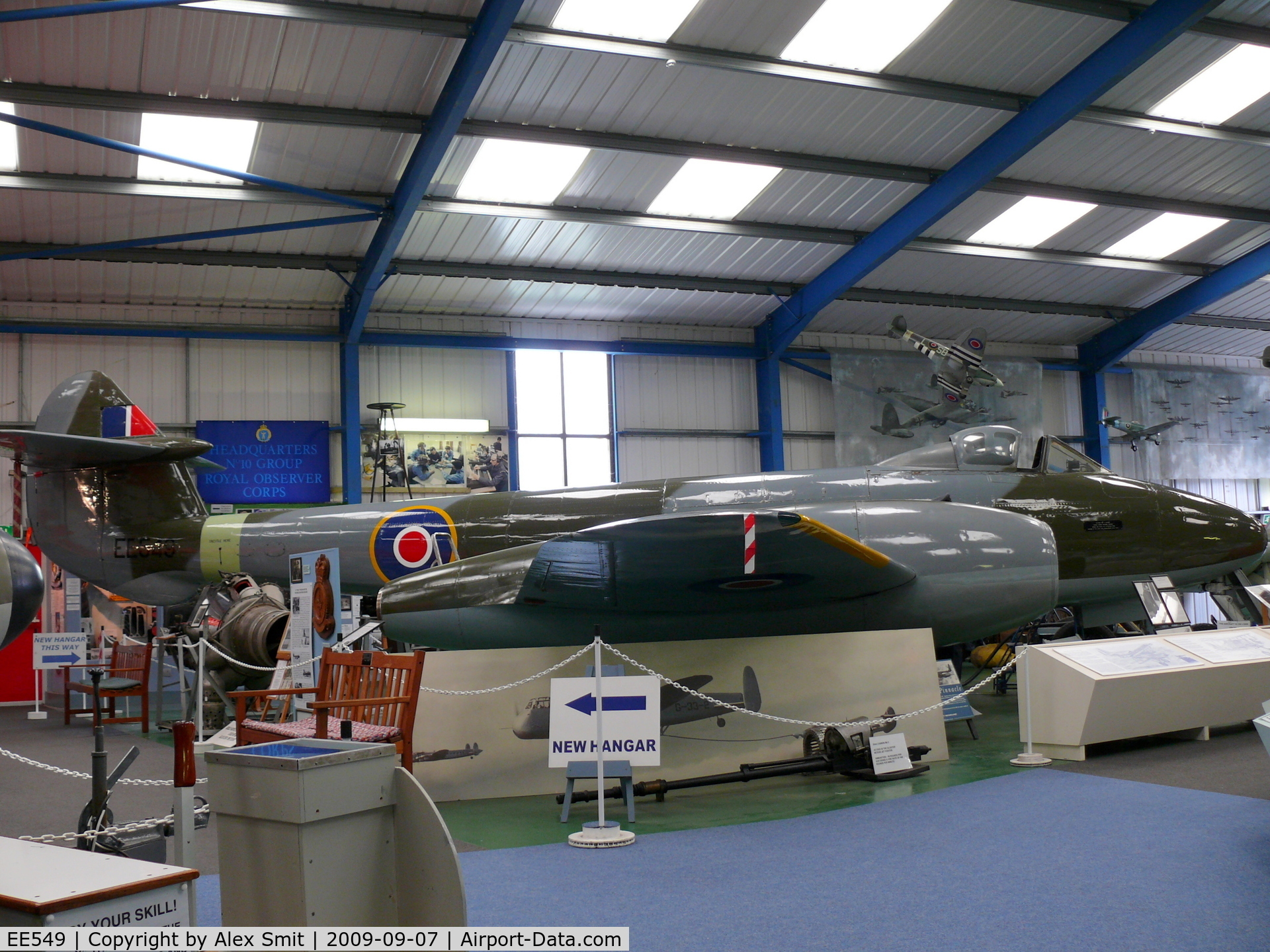 EE549, 1946 Gloster Meteor F.4 C/N Not found EE549, Gloster Meteor F4Special EE549 Royal Air Force
