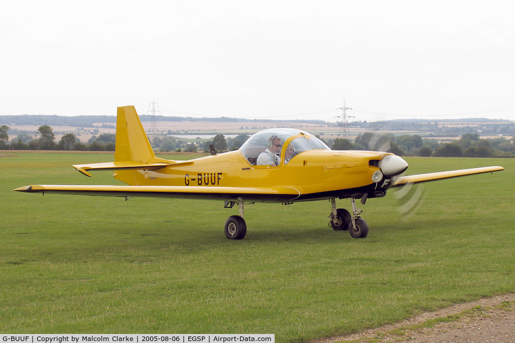 G-BUUF, 1993 Slingsby T-67M Firefly Mk2 C/N 2116, Slingsby T-67M Firefly Mk2 at Peterborough/Sibson Airfield in 2005.