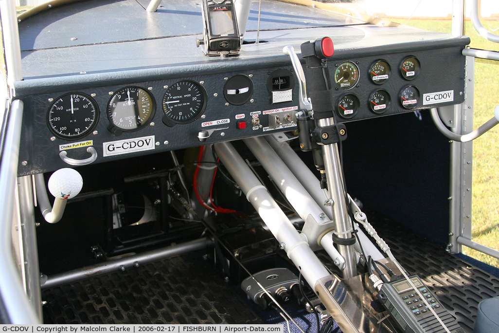 G-CDOV, 2005 Best Off Skyranger 912(2) C/N BMAA/HB/459, Best Off Skyranger 912(2) at Fishburn Airfield, UK in 2006.