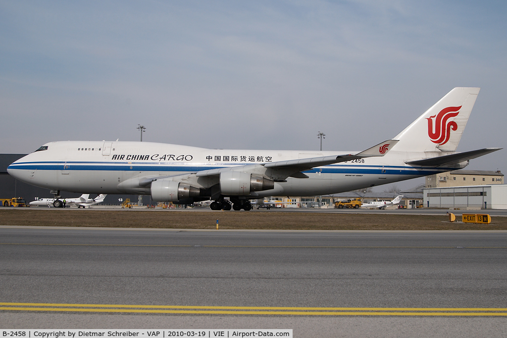 B-2458, 1990 Boeing 747-4J6/BCF C/N 24347, Air China Boeing 747-400
