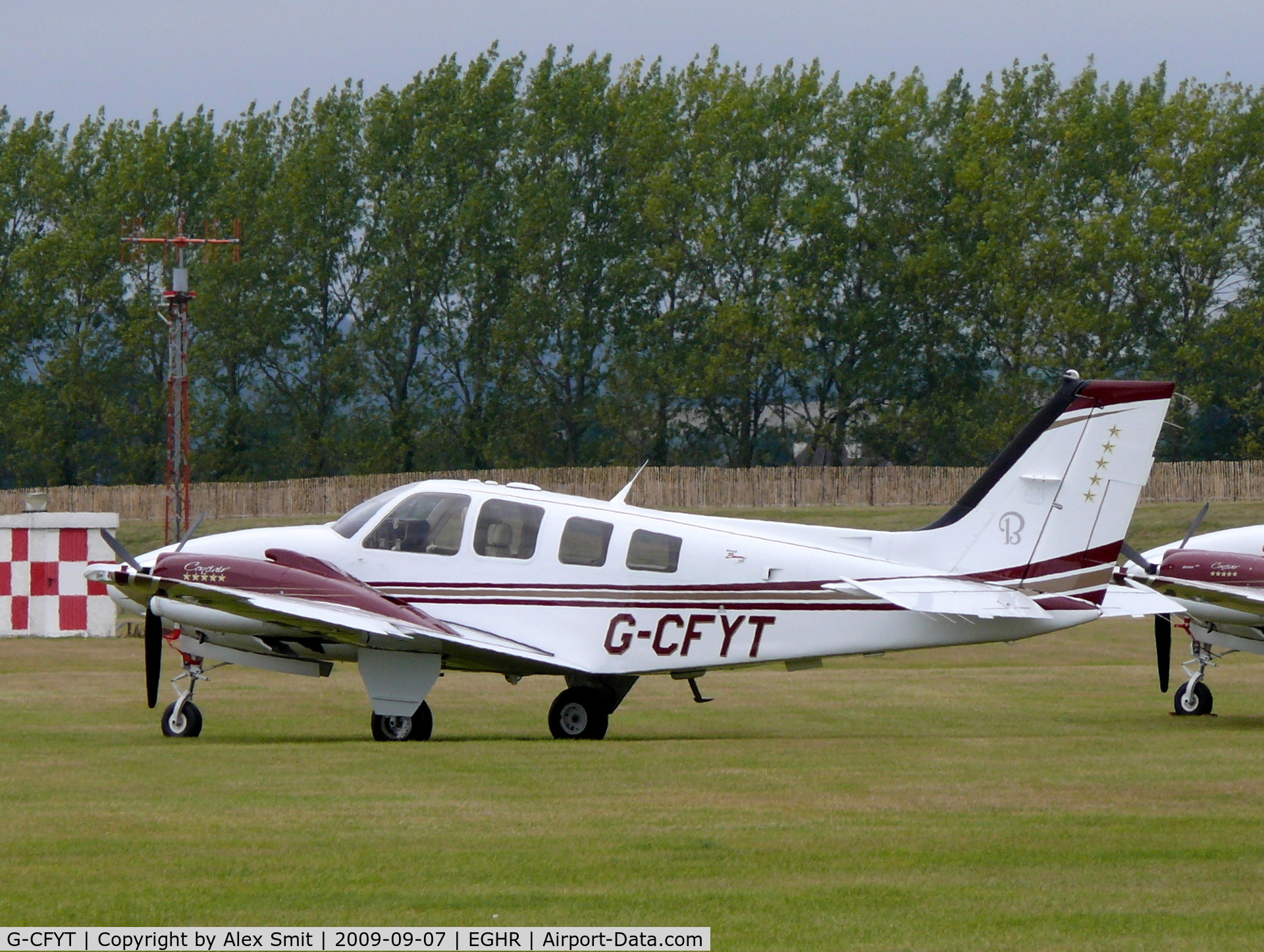 G-CFYT, 2008 Beechcraft 58 Baron C/N TH-1967, Beech Be58 Baron G-CFYT Coinciair