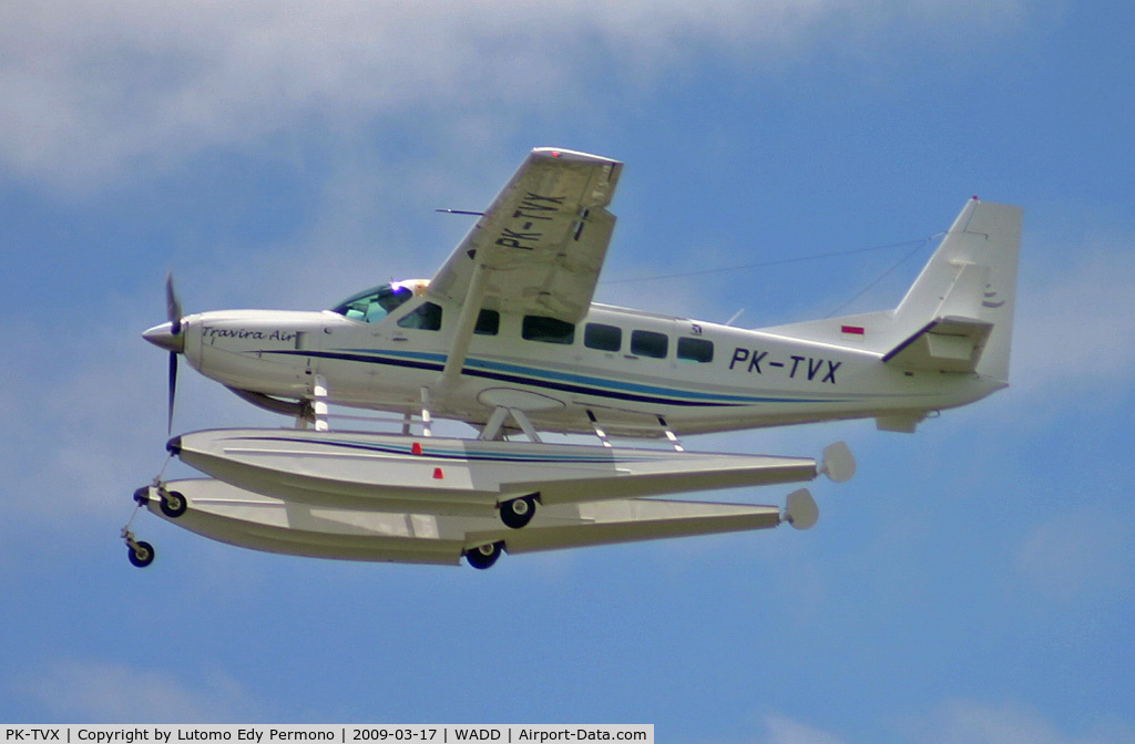 PK-TVX, 2008 Cessna 208 Caravan 1 C/N 20800421, Travira Air