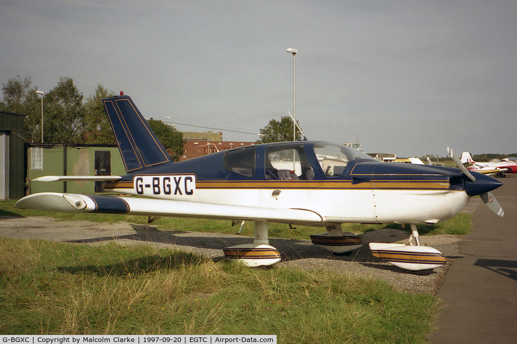 G-BGXC, 1979 Socata TB-10 Tobago C/N 35, Socata TB-10 Tobago at Cranfield Airport, UK in 1997.
