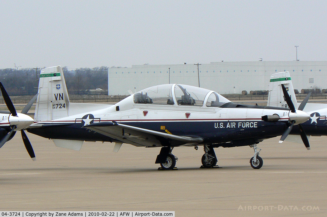 04-3724, 2004 Raytheon T-6A Texan II C/N PT-276, At Fort Worth Alliance Airport
