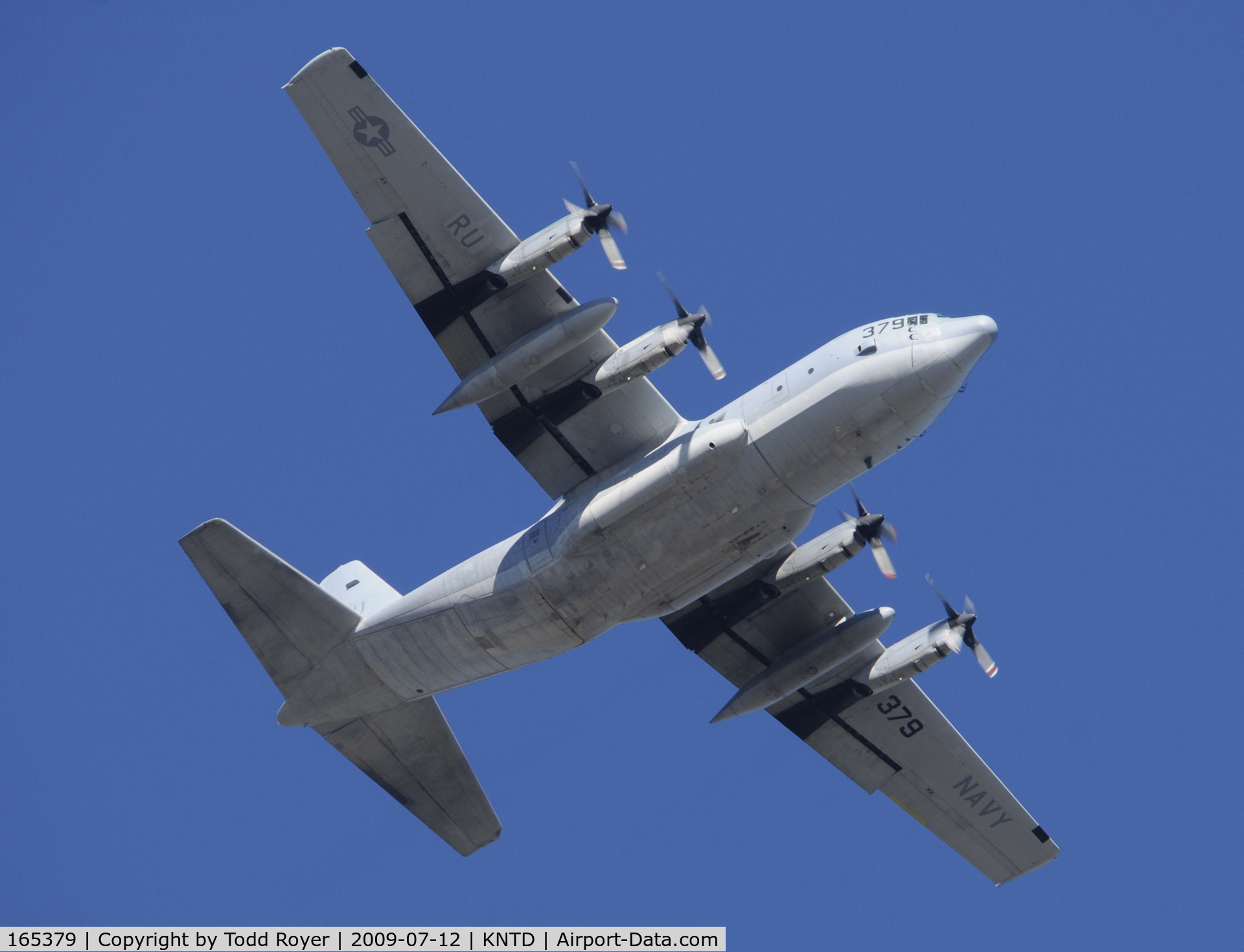 165379, 1997 Lockheed Martin C-130T Hercules C/N 382-5430, From the backyard