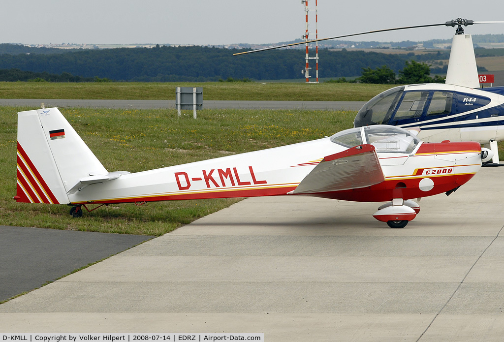 D-KMLL, Scheibe SF-25C Falke 2000 C/N 44510, SF-25C2000