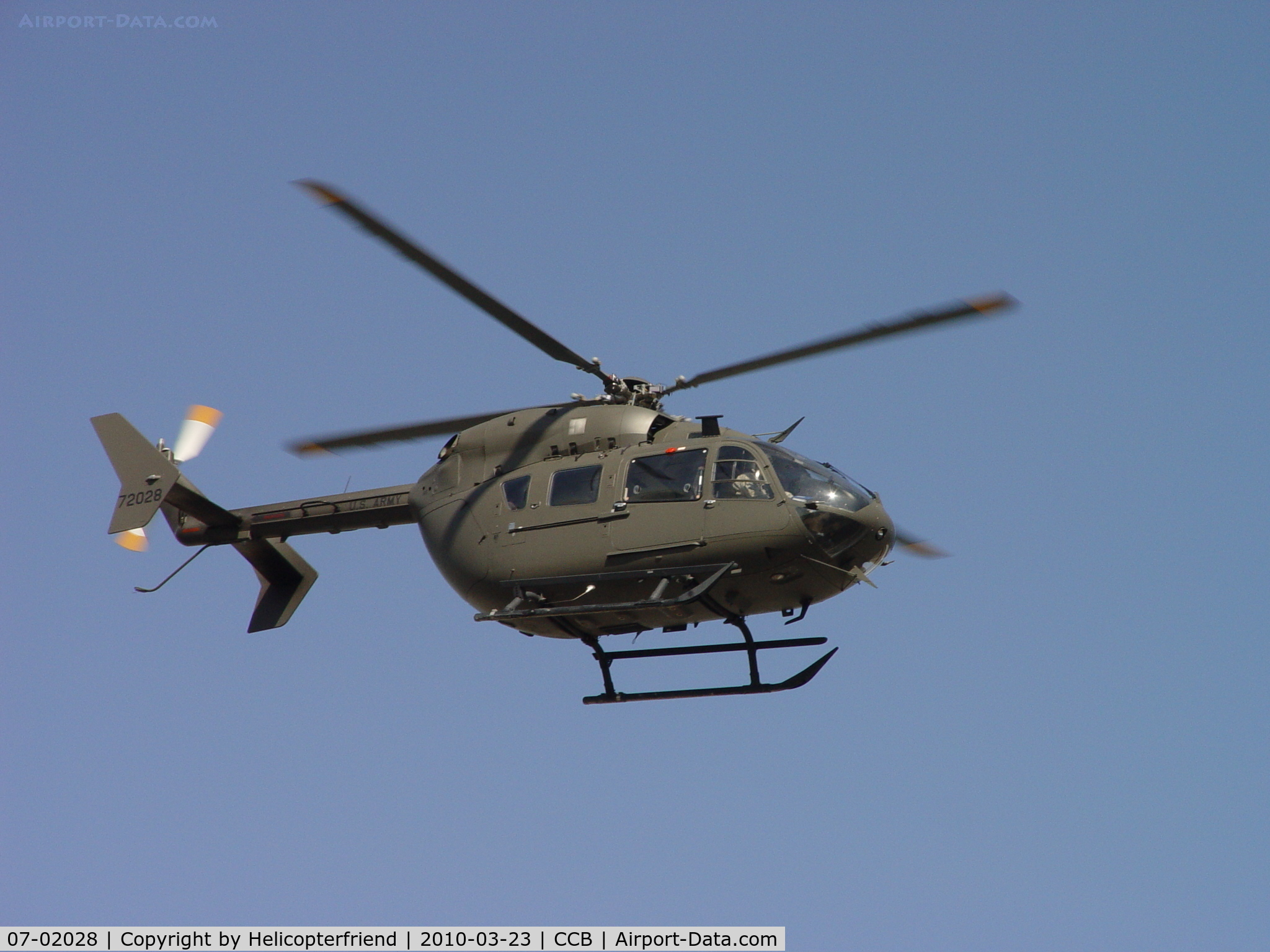 07-02028, 2008 Eurocopter UH-72A Lakota C/N 9160, Enroute to helipads eastside at Cable