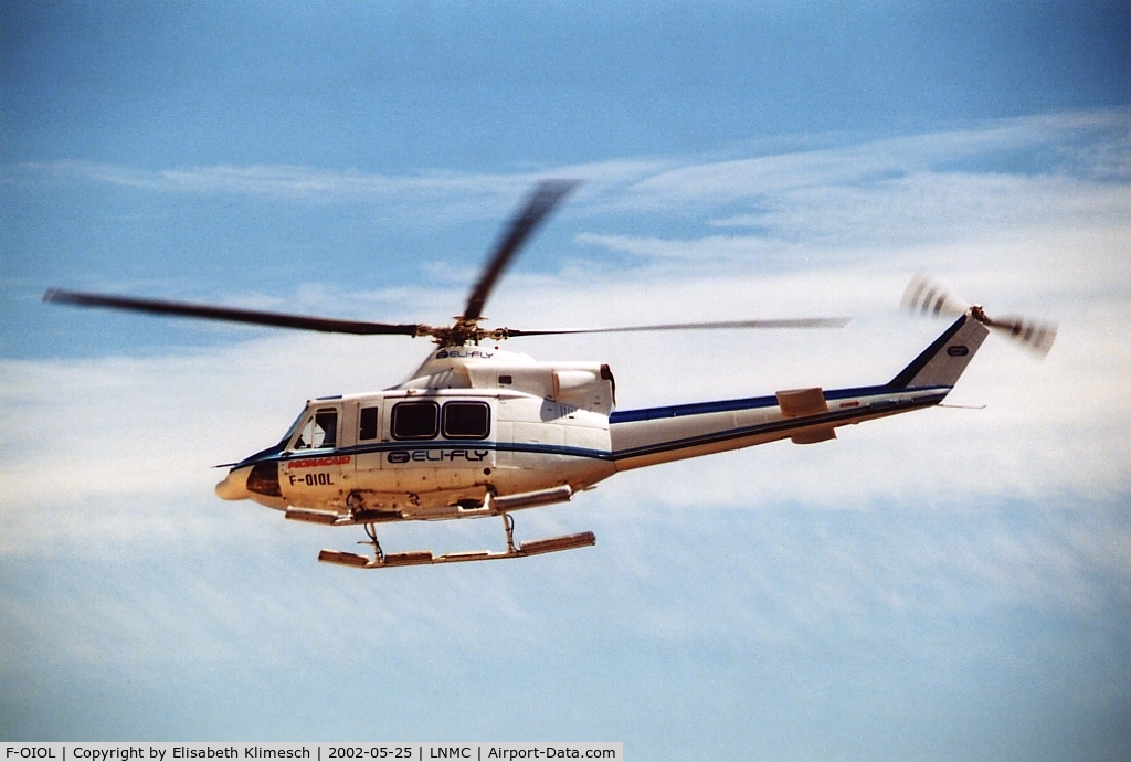 F-OIOL, 1988 Bell 412SP C/N 33160, at Monaco Heliport