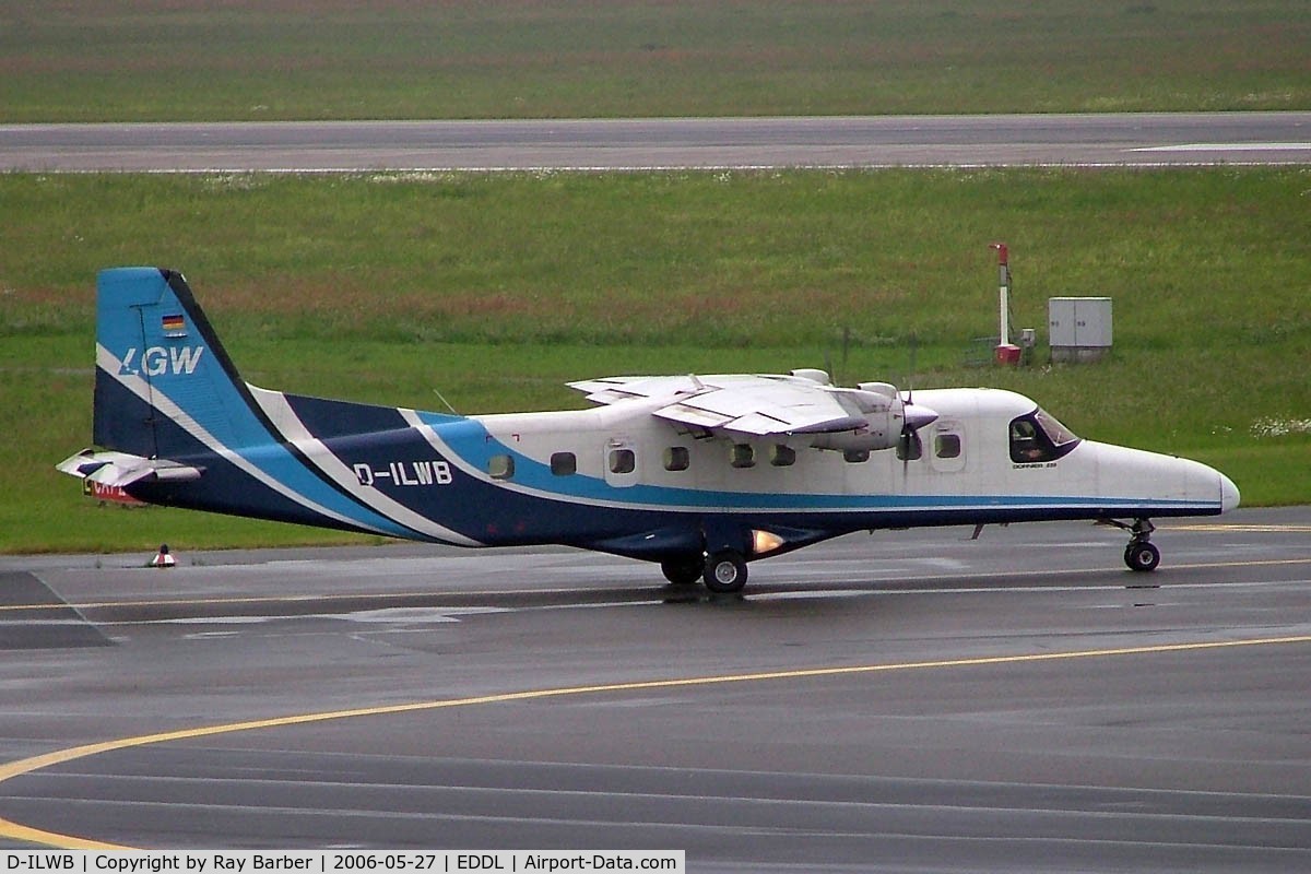 D-ILWB, 1984 Dornier 228-200 C/N 8035, Seen taxiing out for departure.
