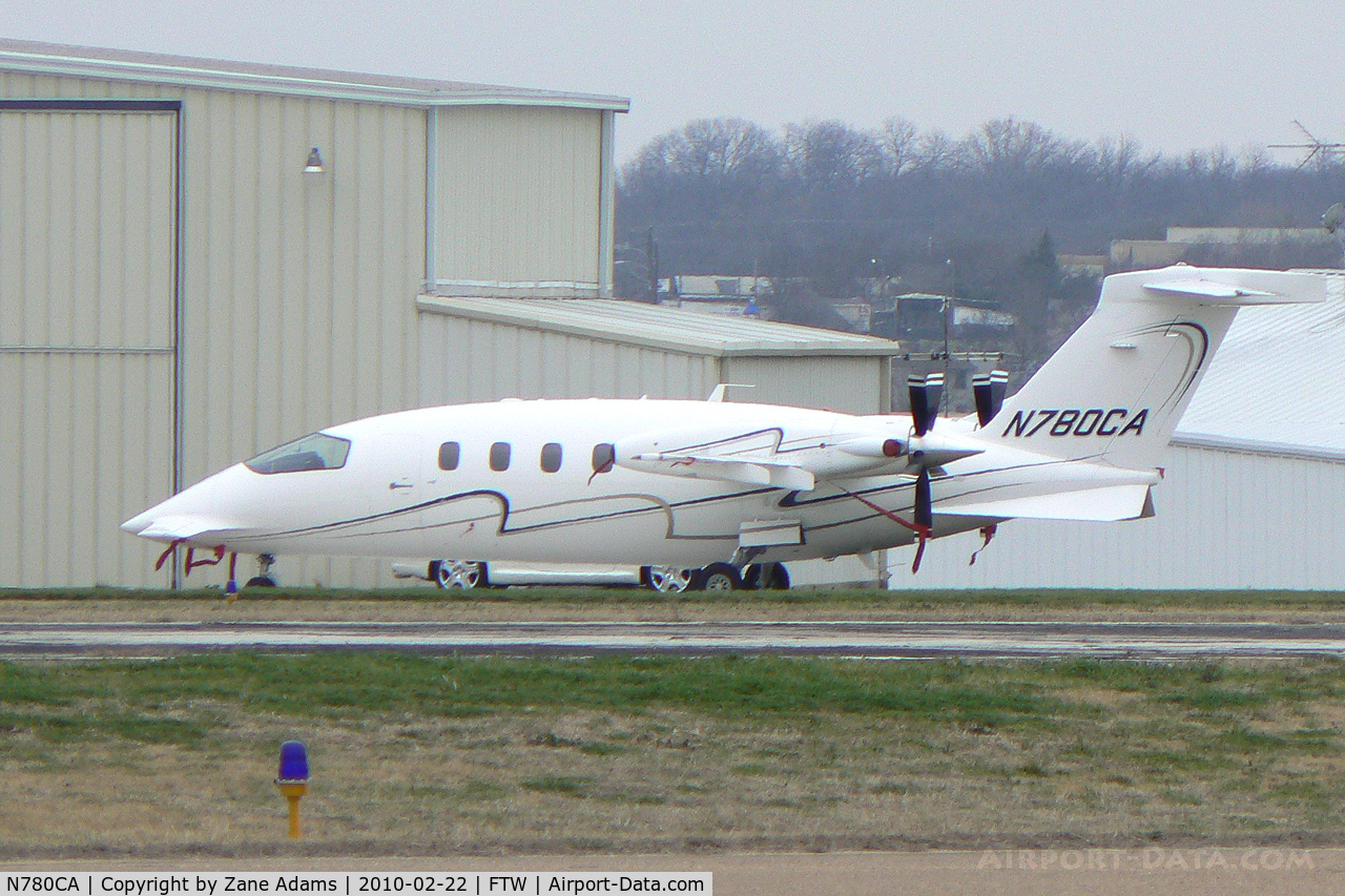 N780CA, 2005 Piaggio P-180 Avanti C/N 1106, At Fort Worth Meacham Field