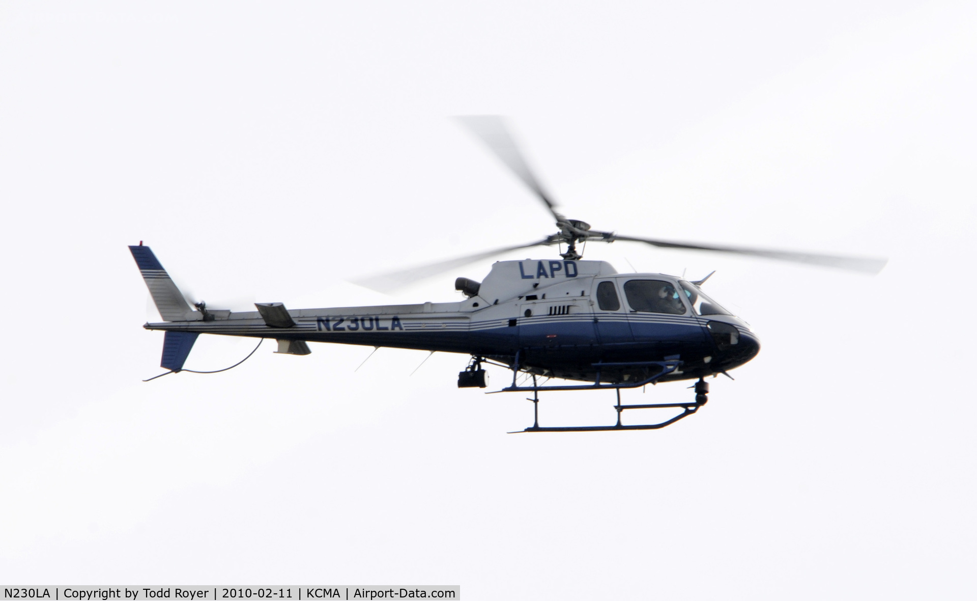 N230LA, 2000 Eurocopter AS-350B-2 Ecureuil Ecureuil C/N 3318, From the backyard