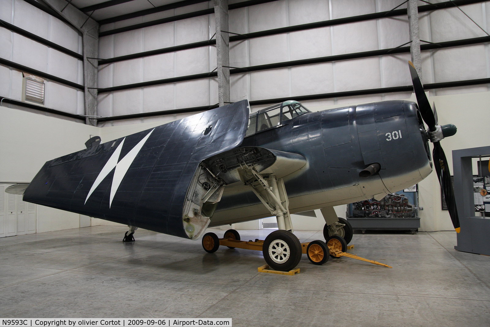 N9593C, Grumman TBM-3 Avenger C/N 69472/2211, Now part of the Pima Air Museum