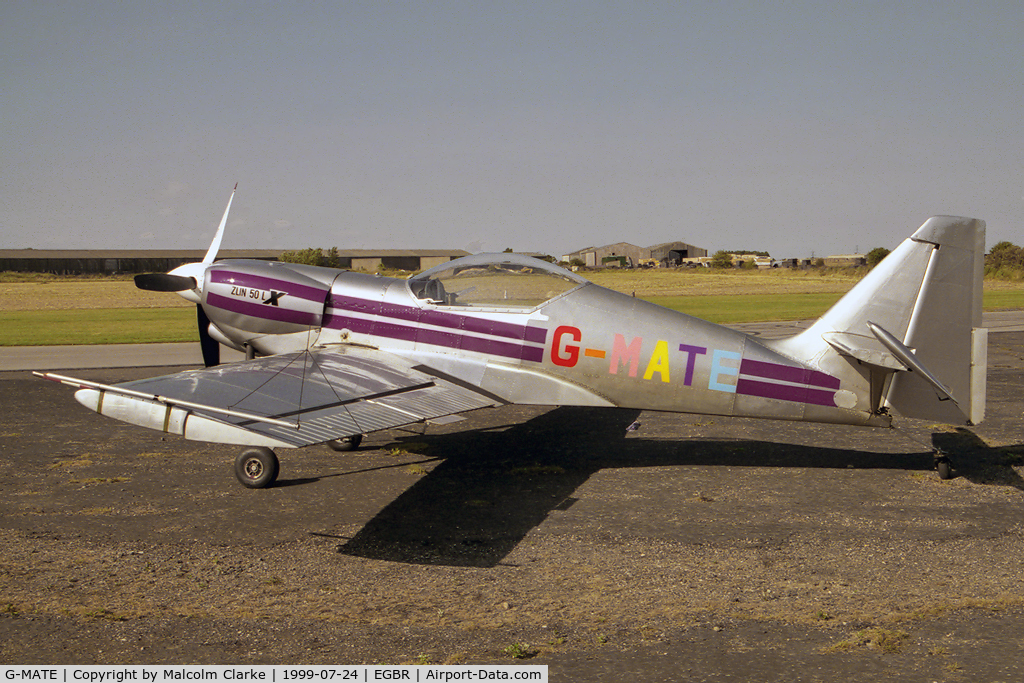 G-MATE, 1990 Zlin Z-50LX C/N 0068, Zlin Z-50LX at Breighton Airfield in 1999.