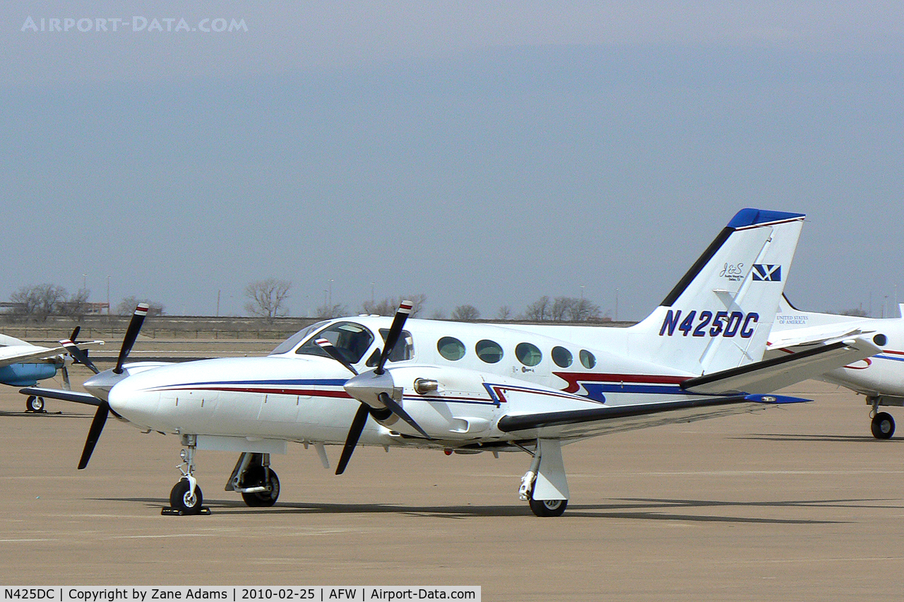N425DC, 1983 Cessna 425 Conquest I C/N 425-0185, At Fort Worth Alliance Airport
